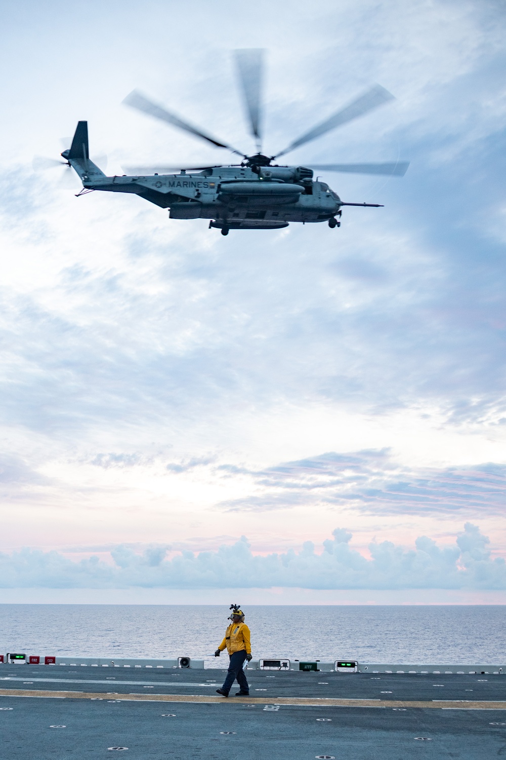 USS America (LHA 6) Conducts Flight Operations.