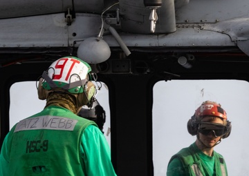 Sailors Prepare For Ammunition On-load