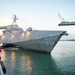 The Future USS Kingsville (LCS 36) is Pier Side at the Port of Corpus Christi