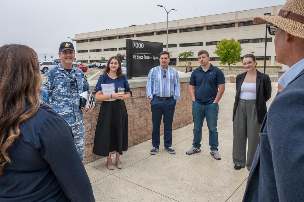 Congressional staff delegation learn about international partnerships and joint space operations at S4S