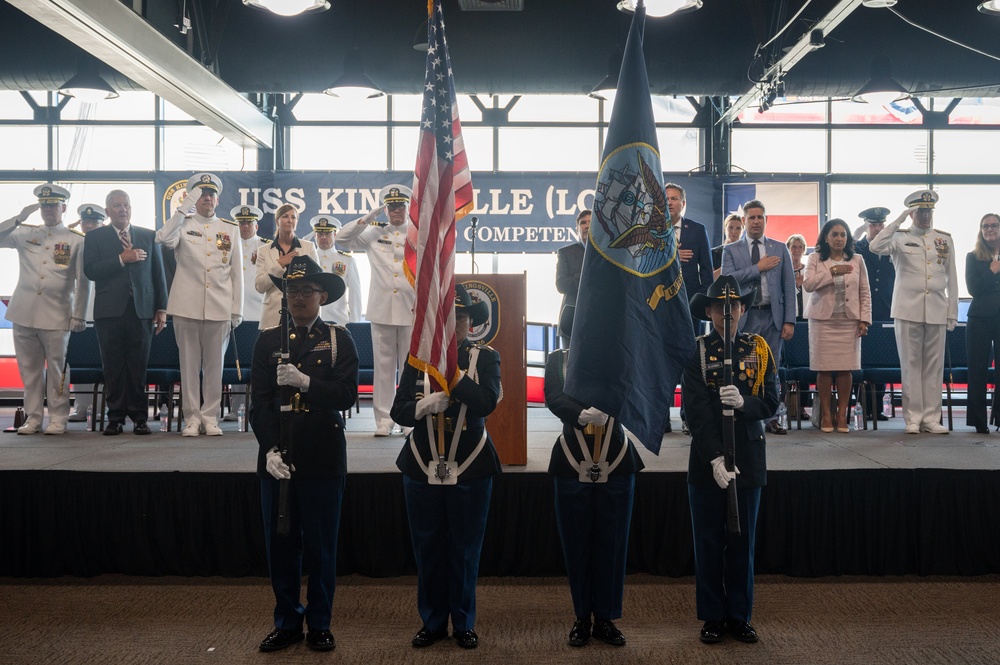 USS Kingsville Commissions in Corpus Christi