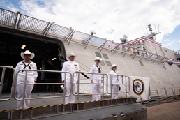 USS Kingsville Commissions in Corpus Christi
