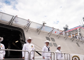 USS Kingsville Commissions in Corpus Christi