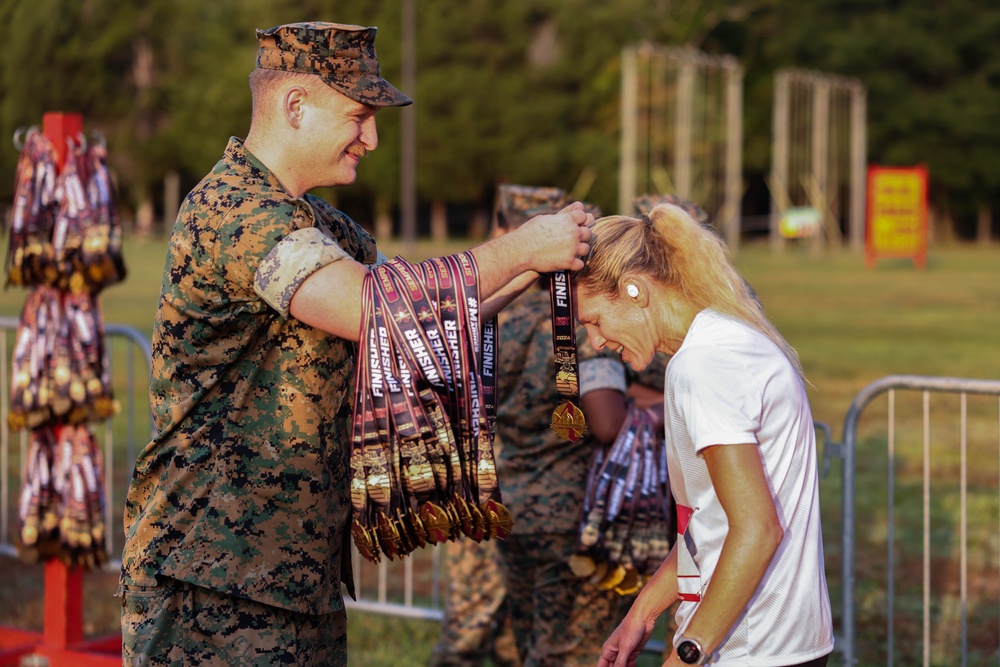 Runners participate in Quantico 12k at OCS
