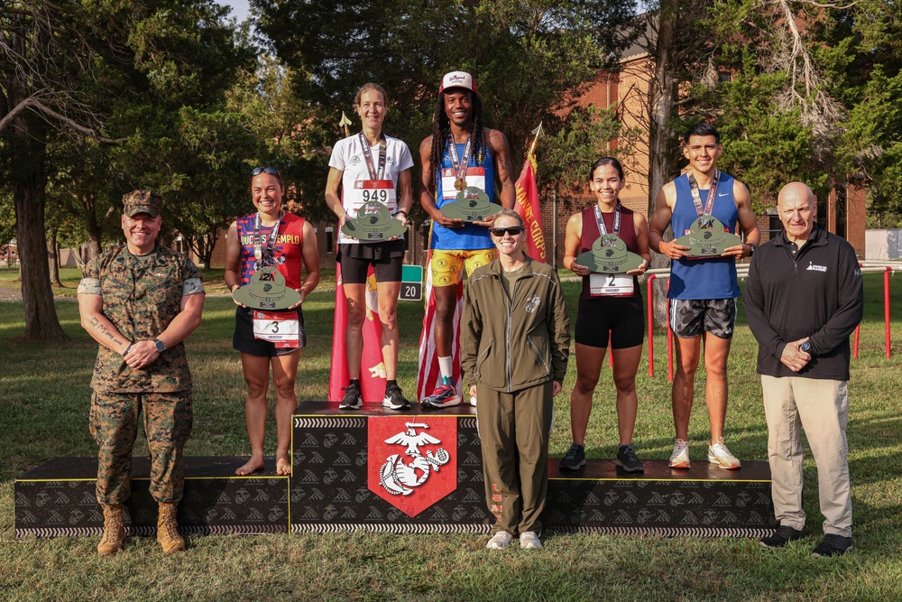 Runners participate in Quantico 12k at OCS