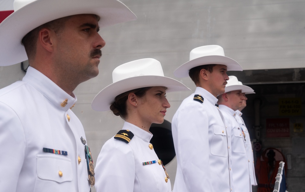 USS Kingsville Commissions in Corpus Christi