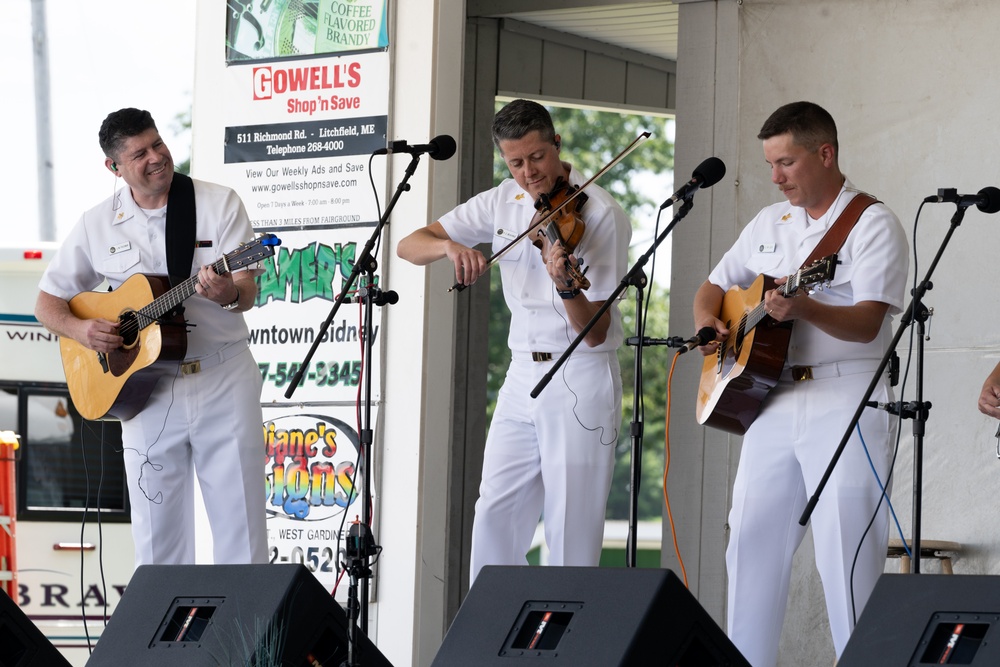 Navy Band Country Current Plays Blistered Fingers Bluegrass Festival