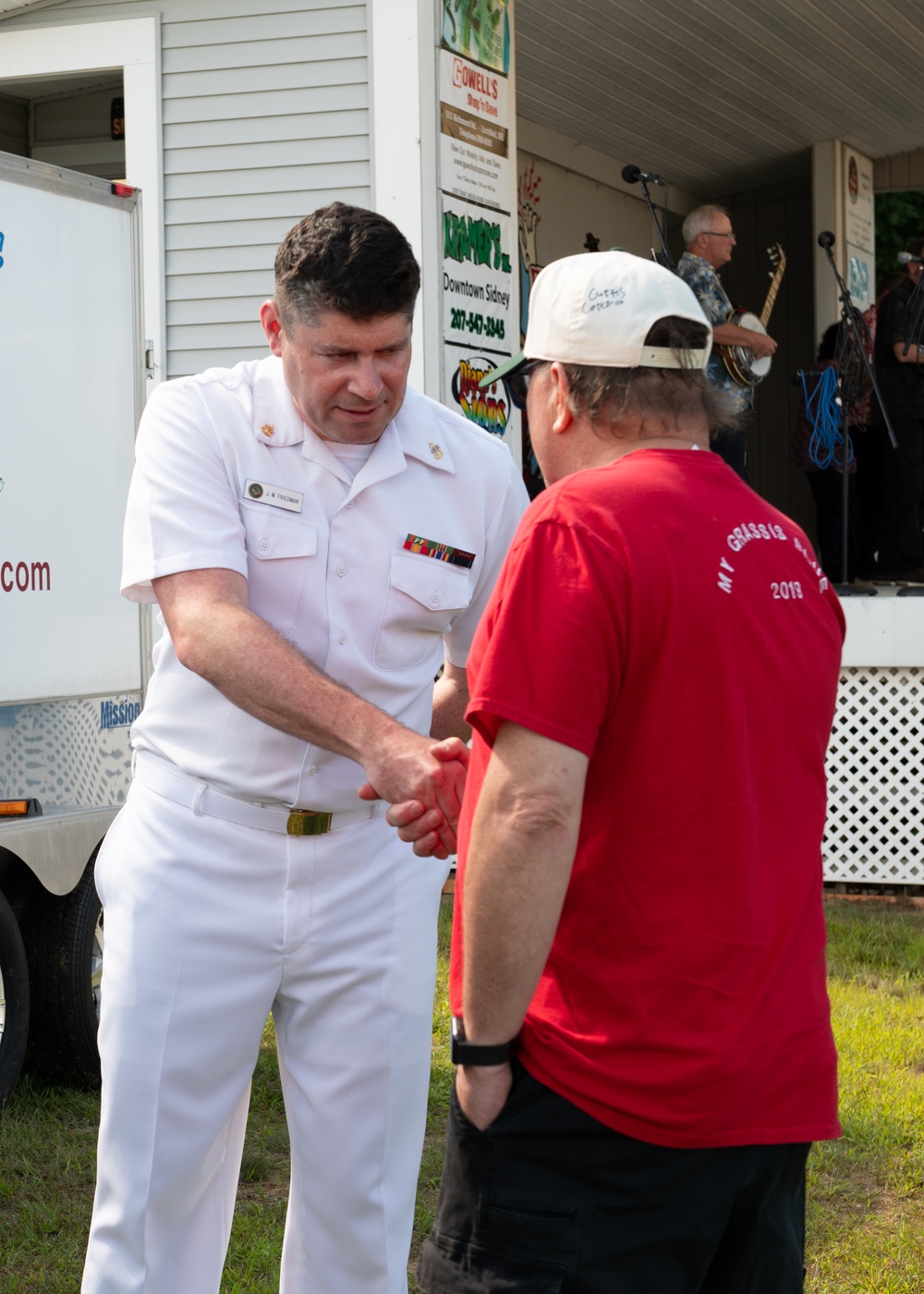 Navy Band Country Current Plays Blistered Fingers Bluegrass Festival