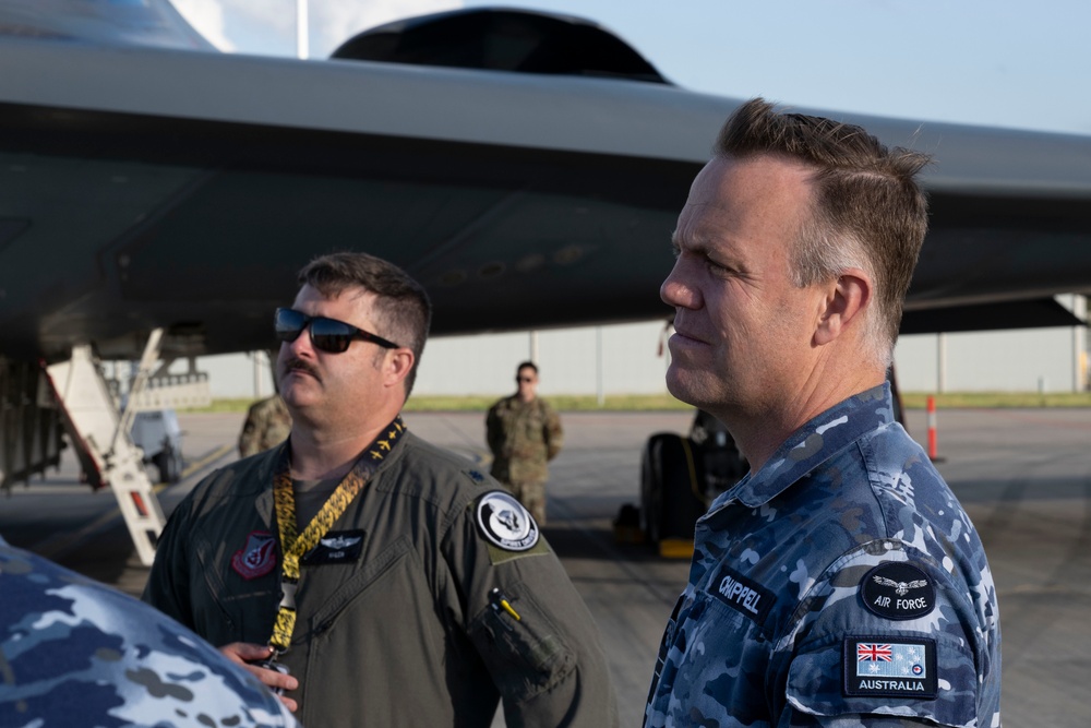 RAAF CAF visits during BTF