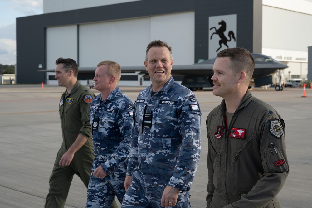 RAAF CAF visits during BTF