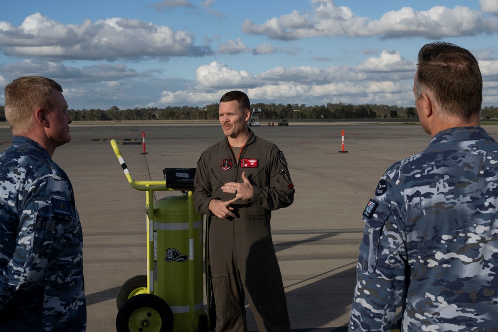 RAAF CAF visits during BTF