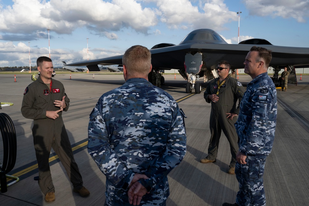 RAAF CAF visits during BTF