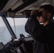 Sailors Stands Watch in Primary Flight Control Aboard Theodore Roosevelt