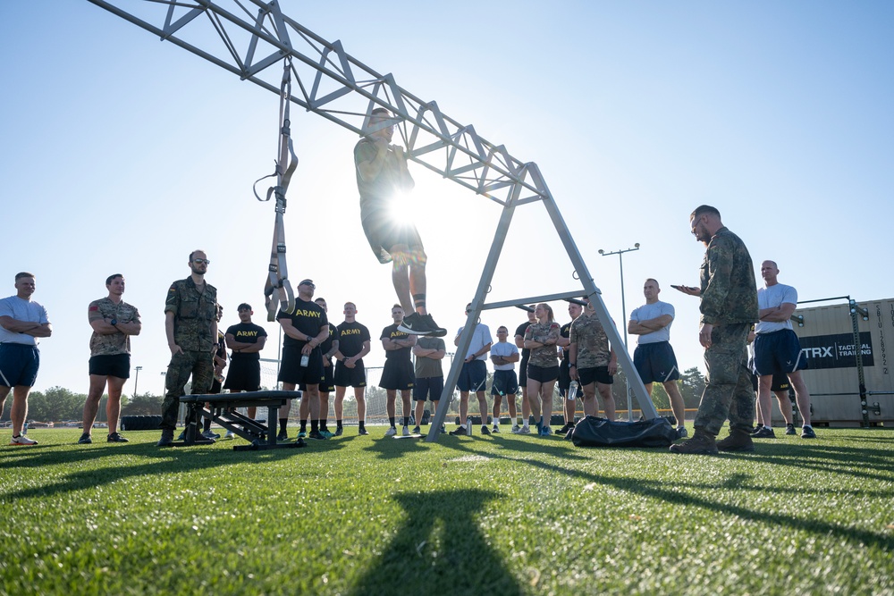 Airmen, Soldiers Perform Joint Qualification for  German Armed Forces Proficiency Badge