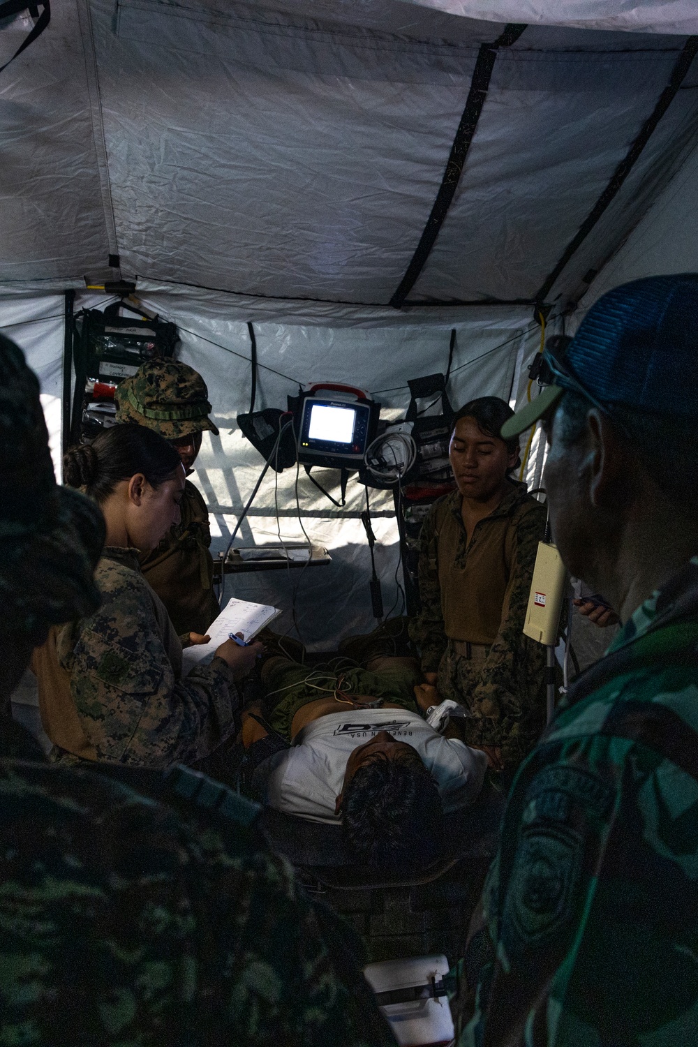 MRF-D 24.3: U.S., ADF, Indonesian service members participate in mass casualty drills during Exercise Bhakti Kanyini AUSINDO 24