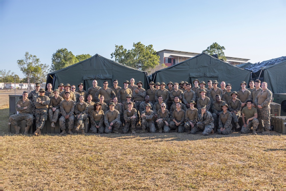 MRF-D 24.3: U.S. Marines, Sailors, Australian Army, Indonesian service members participate in mass casualty drills during Exercise Bhakti Kanyini AUSINDO 24