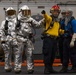 USS George Washington Sailors conduct aircraft firefighting training.
