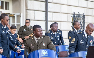 73rd Army Band Play at the TAG Reception