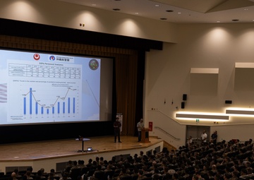 MCIPAC Safety Office and the Okinawa Prefecture Government Host a DUI Lecture on Camp Schwab