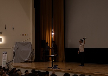 MCIPAC Safety Office and the Okinawa Prefecture Government Host a DUI Lecture on Camp Schwab