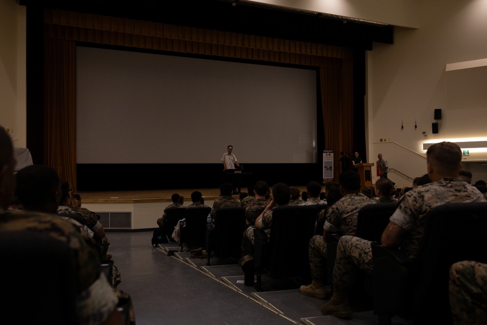 MCIPAC Safety Office and the Okinawa Prefecture Government Host a DUI Lecture on Camp Schwab