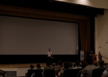 MCIPAC Safety Office and the Okinawa Prefecture Government Host a DUI Lecture on Camp Schwab
