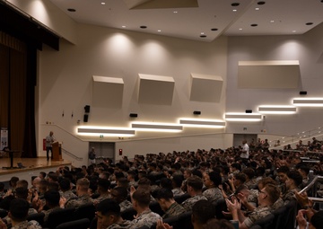 MCIPAC Safety Office and the Okinawa Prefecture Government Host a DUI Lecture on Camp Schwab