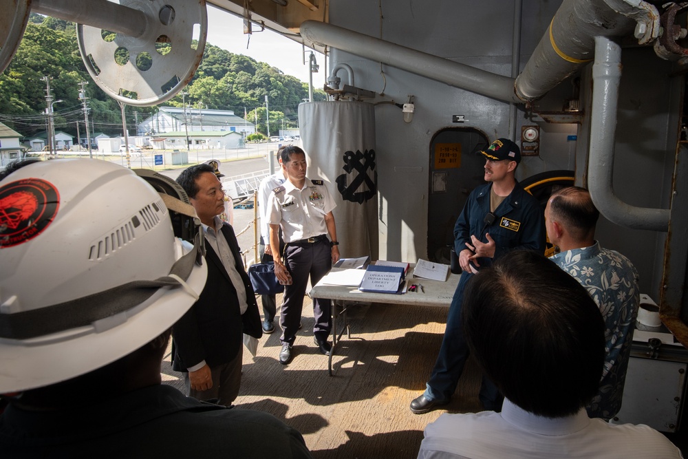 Defense Parliamentary Federation, Kagoshima Prefectural Assembly Visits CFAS