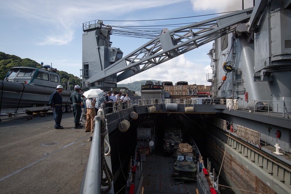 Defense Parliamentary Federation, Kagoshima Prefectural Assembly Visits CFAS