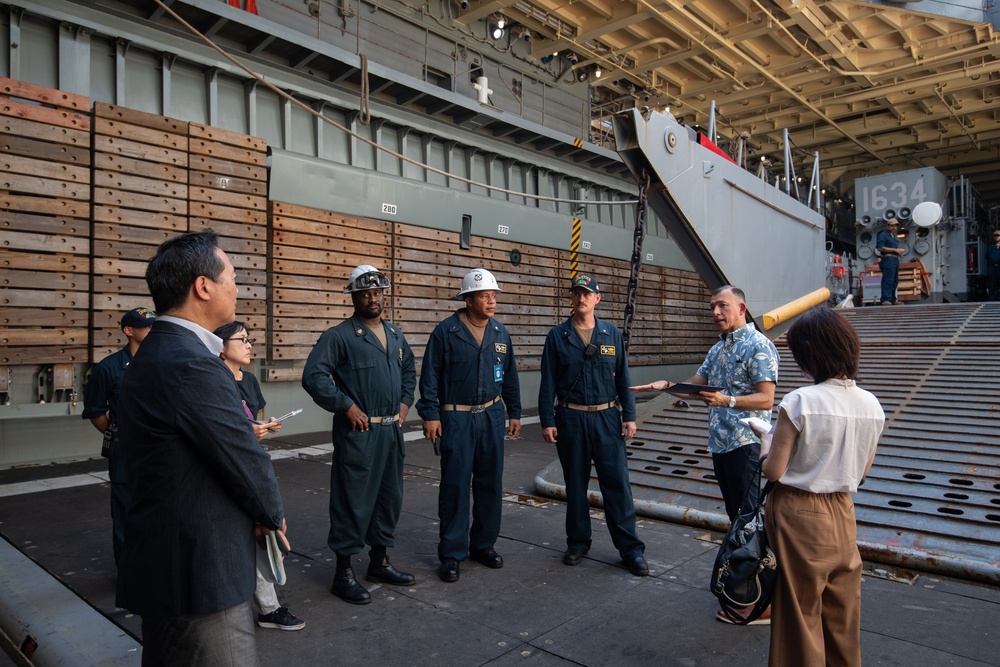 Defense Parliamentary Federation, Kagoshima Prefectural Assembly Visits CFAS