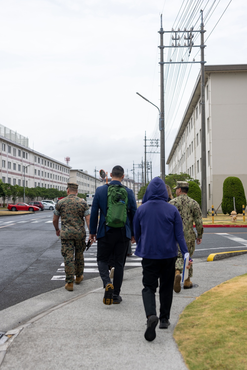 Professional Staff Members visit Marine Corps Air Station Iwakuni