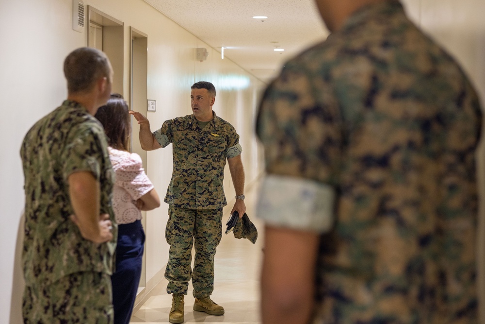Professional Staff Members visit Marine Corps Air Station Iwakuni