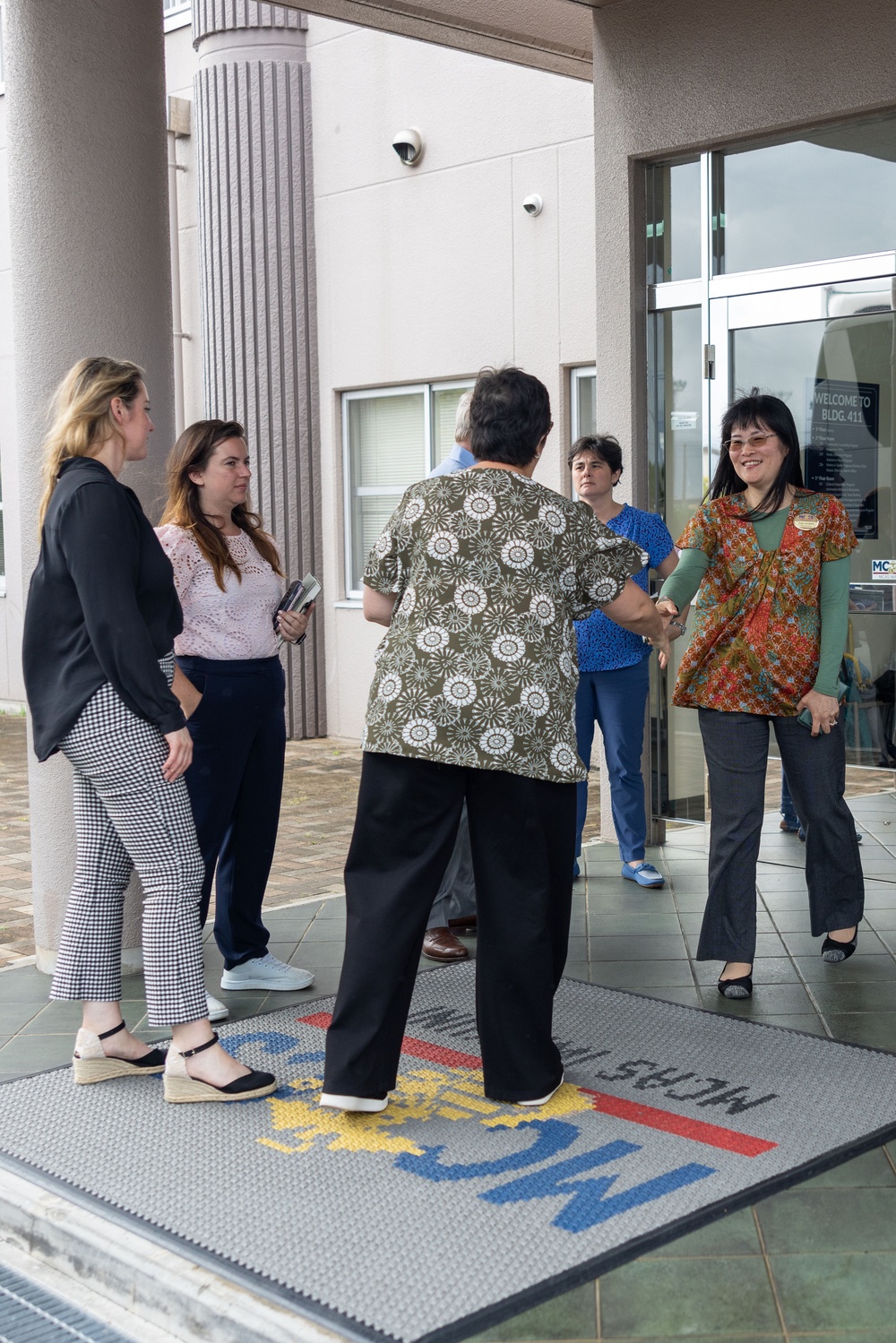 Professional Staff Members visit Marine Corps Air Station Iwakuni