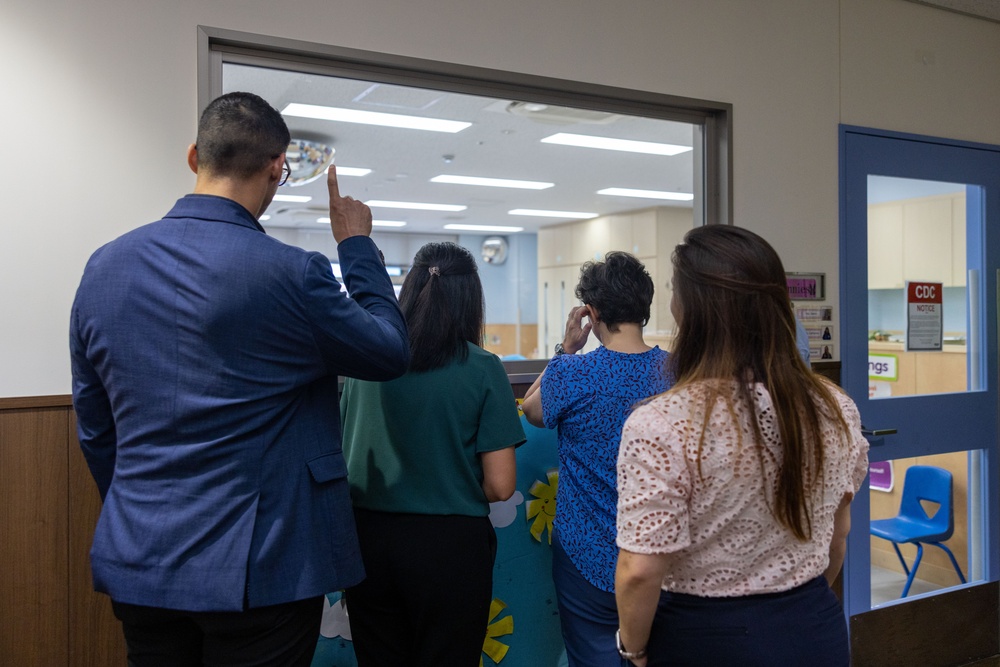 Professional Staff Members visit Marine Corps Air Station Iwakuni