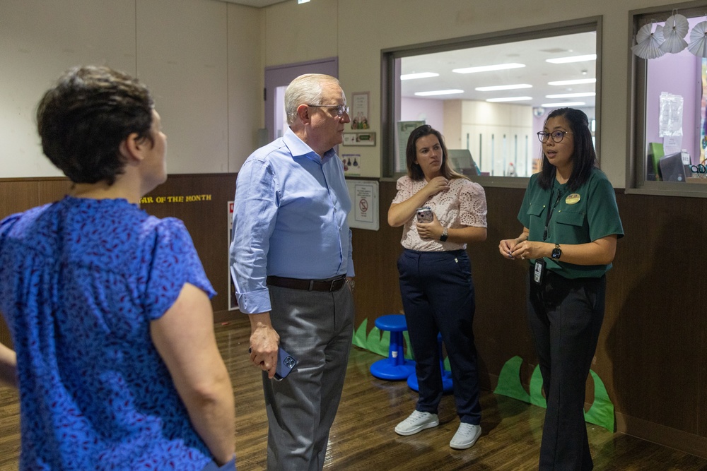 Professional Staff Members visit Marine Corps Air Station Iwakuni