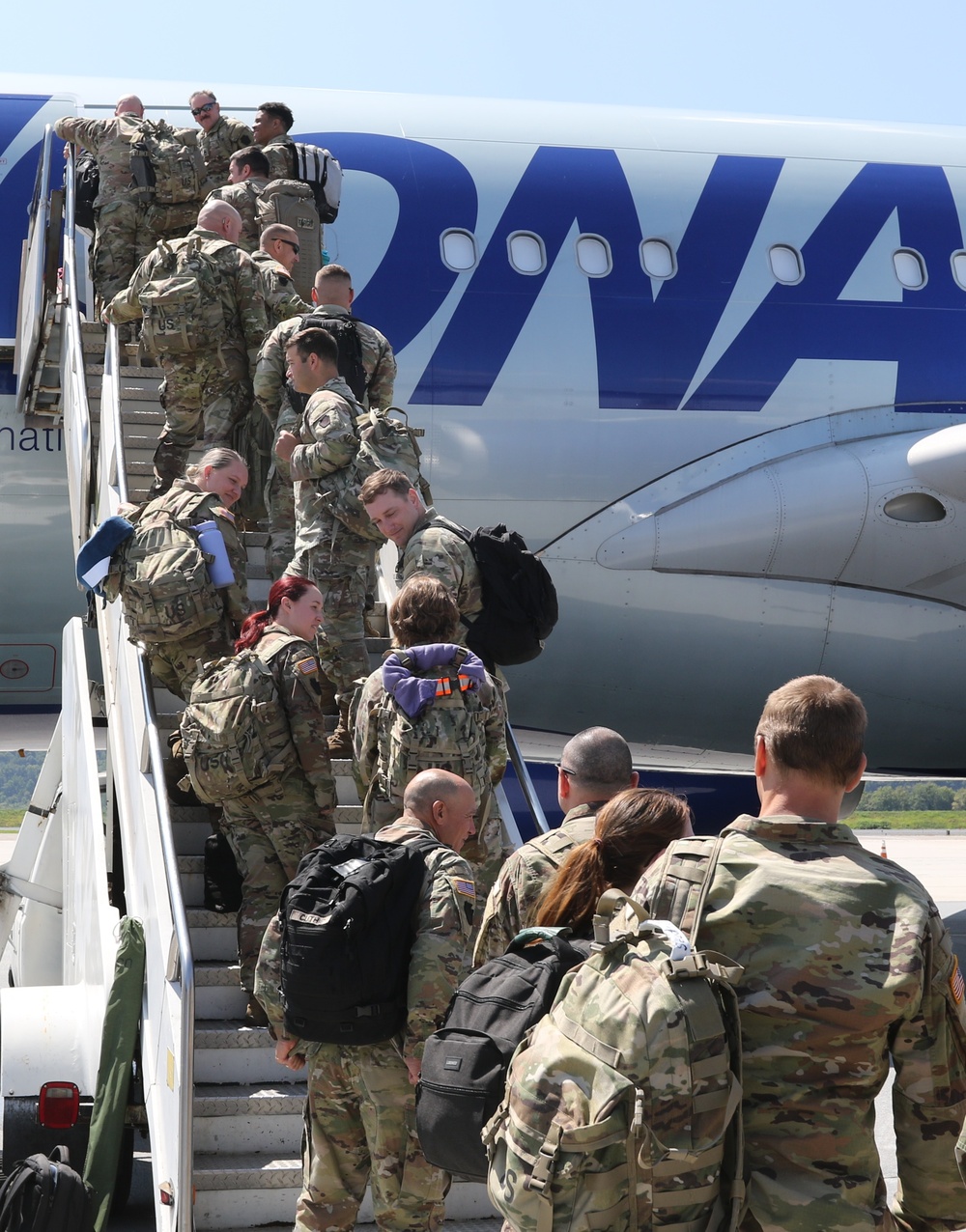 56th SBCT departs for deployment