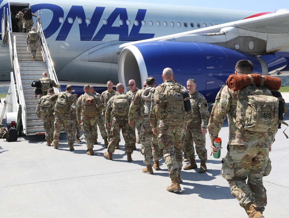 56th SBCT departs for deployment