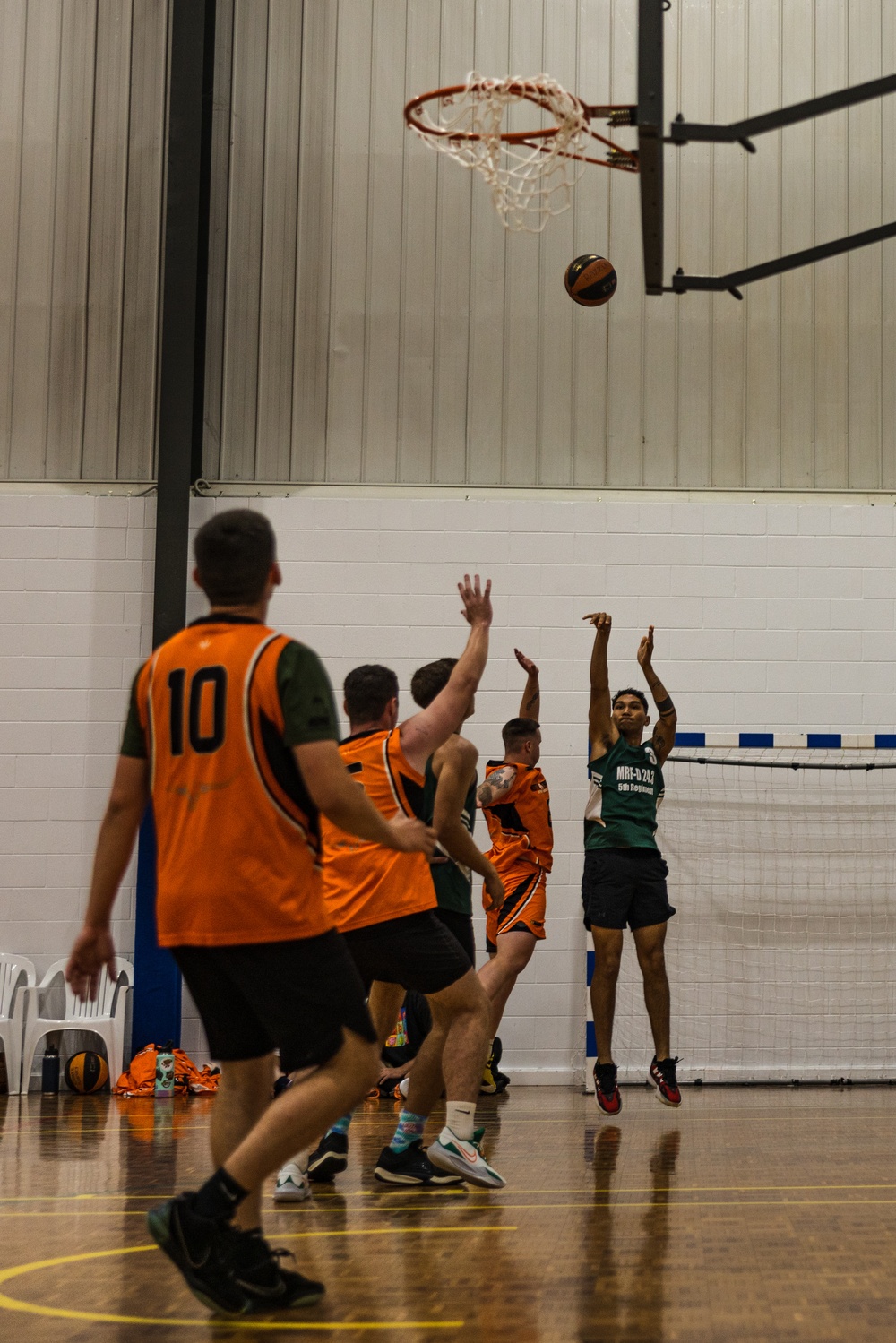 MRF-D 24.3 Marines, ADF compete in basketball tournament