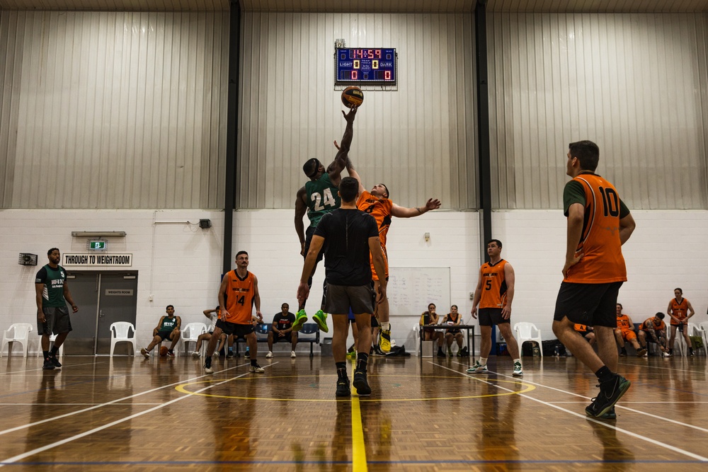 MRF-D 24.3 Marines, ADF compete in basketball tournament