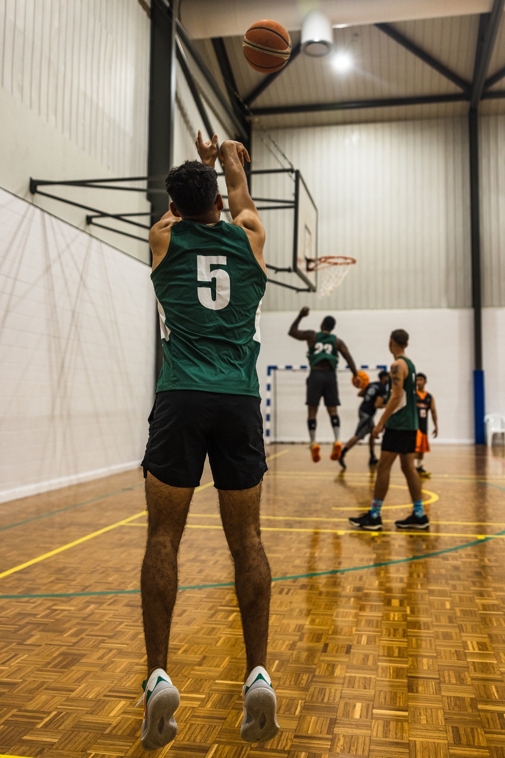 MRF-D 24.3 Marines, ADF compete in basketball tournament