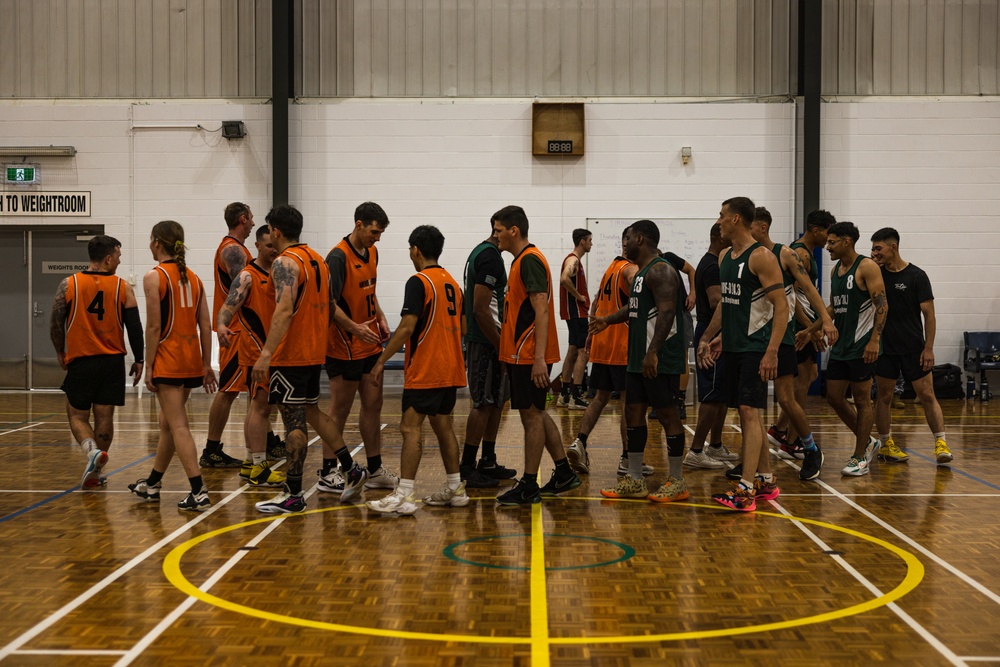 MRF-D 24.3 Marines, ADF compete in basketball tournament