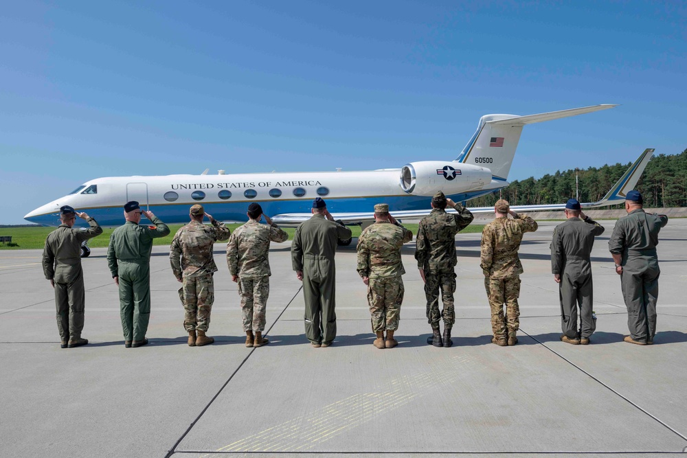 SecAF Kendall visits 52nd Operations Group, Detachment 1