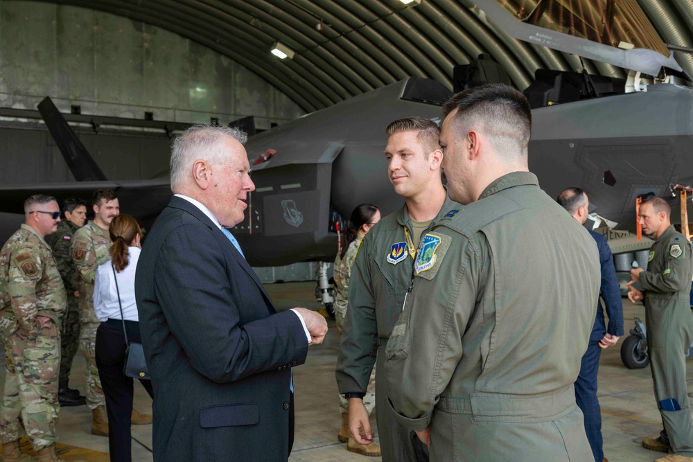 SecAF Kendall visits 52nd Operations Group, Detachment 1