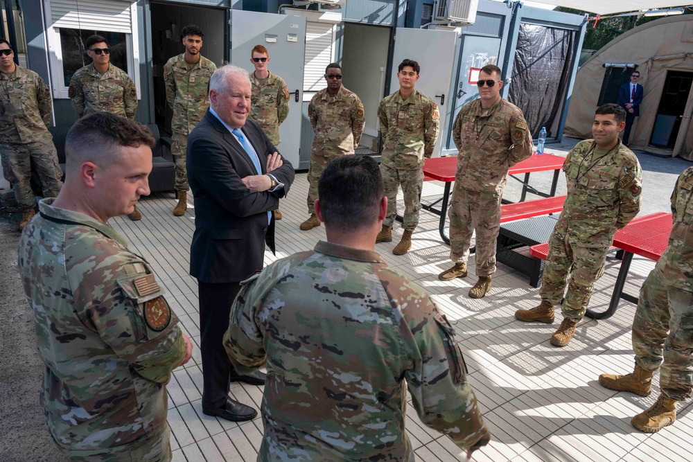 SecAF Kendall visits 52nd Operations Group, Detachment 1