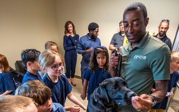 NCIS K-9 Jill Demonstrates Search Techniques