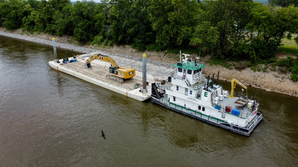 USACE Kansas City District’s Bank Stabilization and Navigation Project on the Missouri River