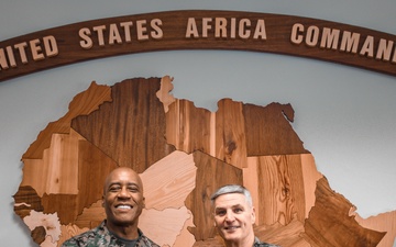 Assistant Commandant, Gen. Mahoney, visits Stuttgart, Germany