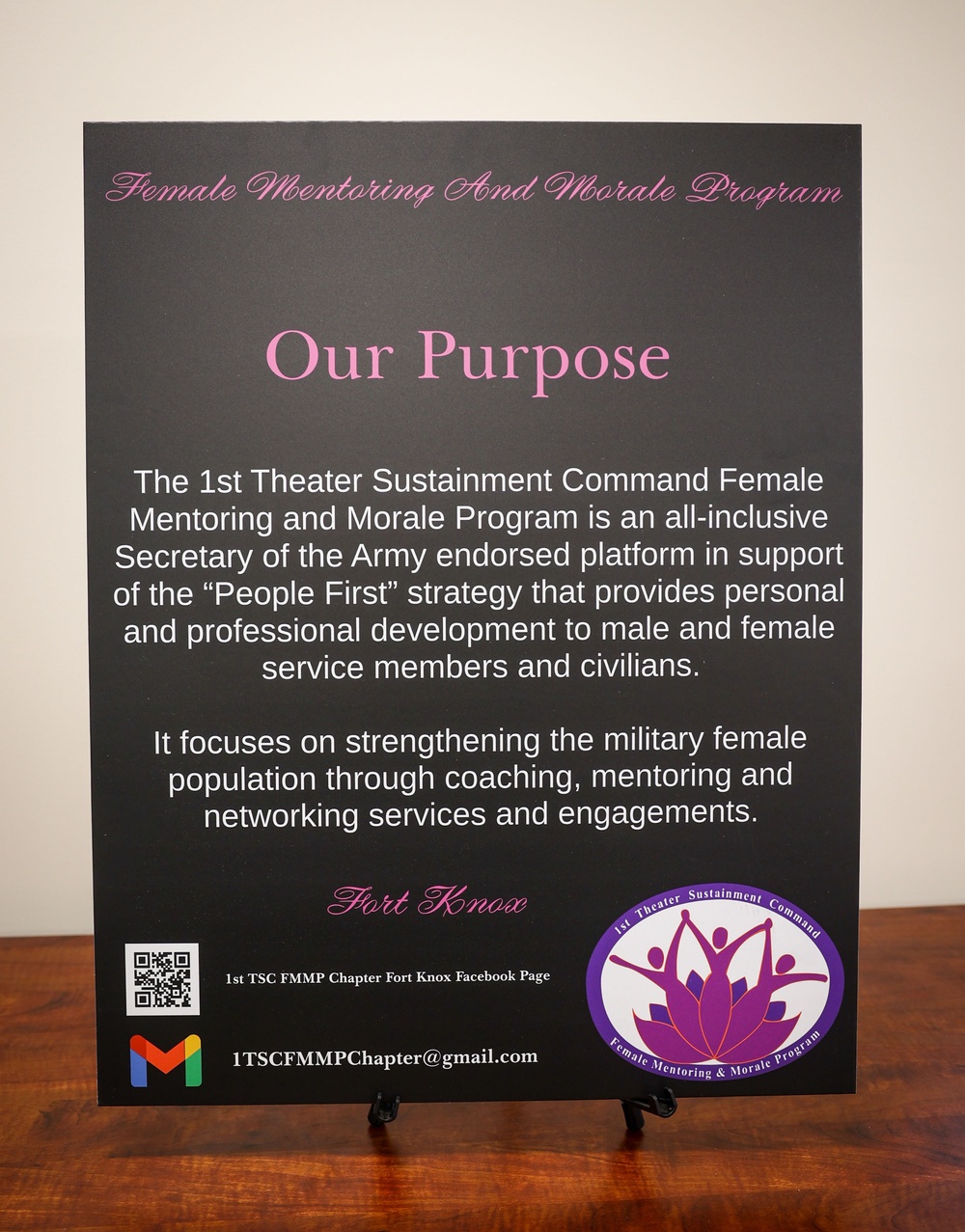 1st TSC FMMP chapter hosts Women's Equality Day observance