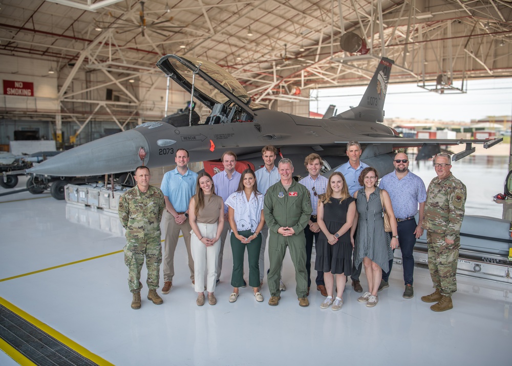 Oklahoma Congressional Staff Meets with 138th Fighter Wing Leadership