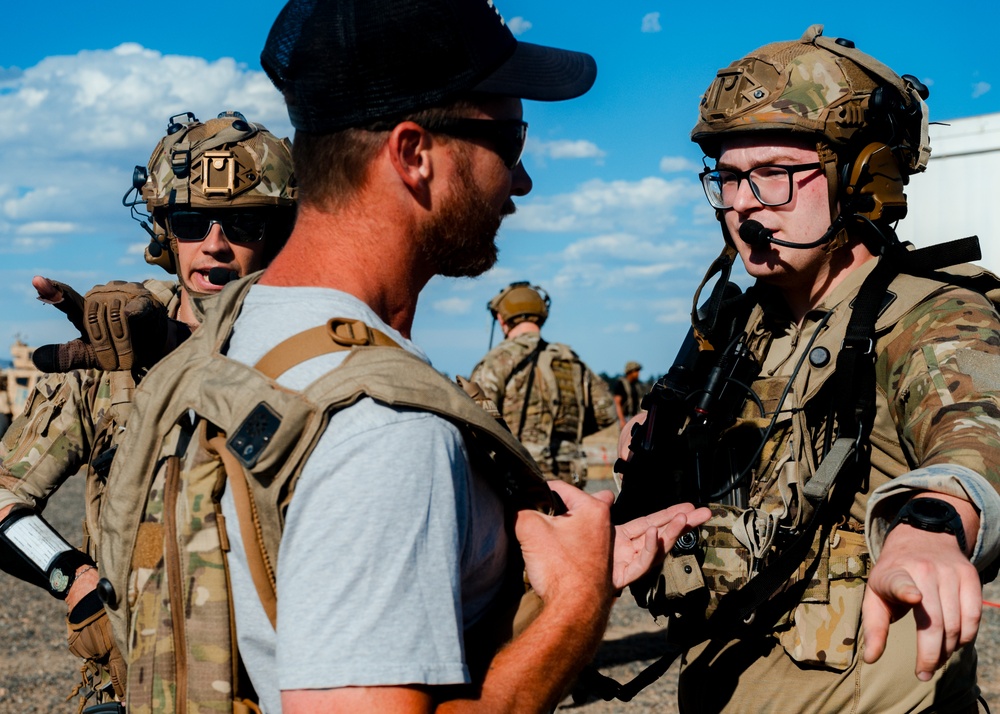 91 SFG Practice Crowd Control at ARROW